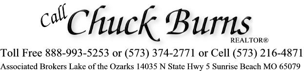 Lake of the Ozarks Real Estate -  Chuck Burns